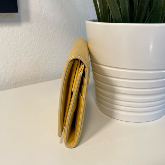 PRADA Vintage Leather Compact Trifold Wallet In Box Rare - Picture 8 of 15